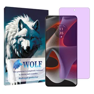 Wolf anti violet screen Protector Suitable for Motorola Edge 50 Pro Mobile Phone