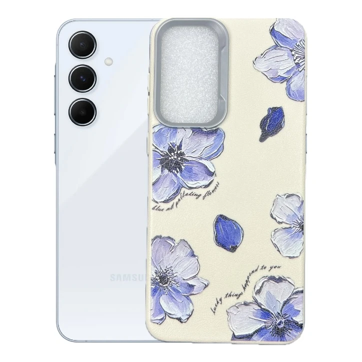 کاور طرح گل شقایق مناسب برای گوشی موبایل سامسونگ Galaxy A56