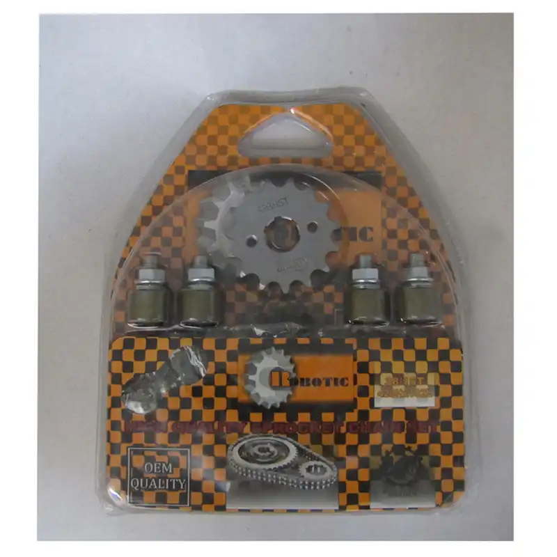 زنجیر و دنده موتور سیکلت رباتیک مدل RB428H-102L مناسب برای هوندا مجموعه 3 عددی