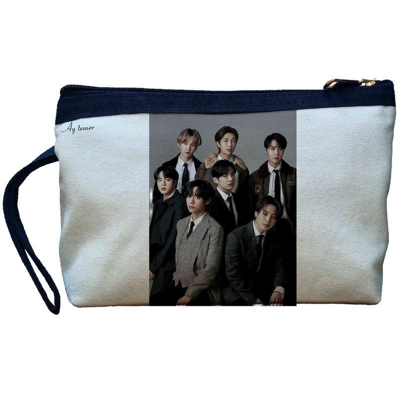 کیف لوازم آرایش زنانه آی تمر مدل بی تی اس کد 173