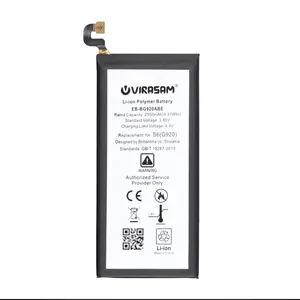 باتری موبایل ویراسام مدل S6/G920 با ظرفیت 2550 میلی آمپر ساعت مناسب برای گوشی موبایل سامسونگ Galaxy S6/G920