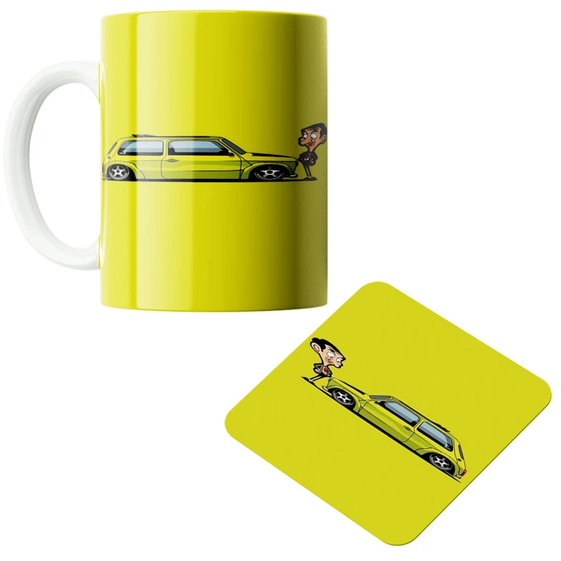 ماگ پاد آفرین مدل مستر کد 603 به همراه زیر لیوانی 