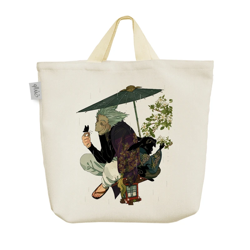 ساک خرید خندالو مدل گارو انیمه مرد تک مشتی کد 1036