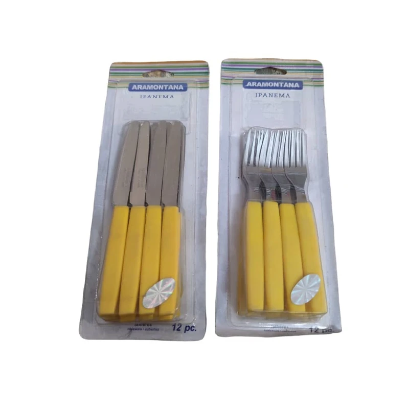 سرویس کارد و چنگال میوه خوری 24 پارچه  آرامونتانا مدل S31