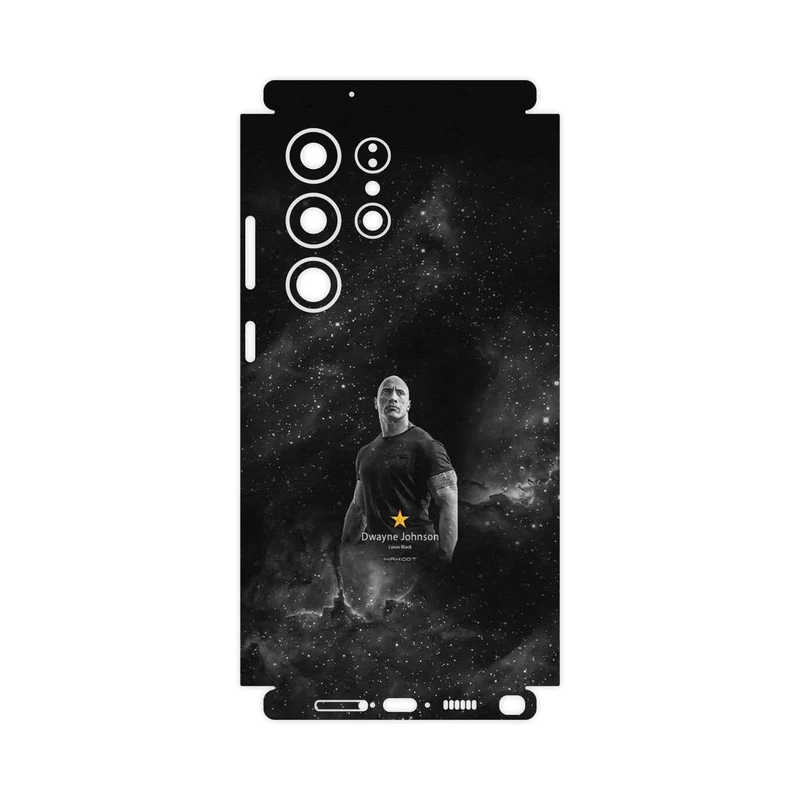 برچسب پوششی ماهوت مدل Dwayne Johnson-FullSkin مناسب برای گوشی موبایل سامسونگ Galaxy S23 Ultra