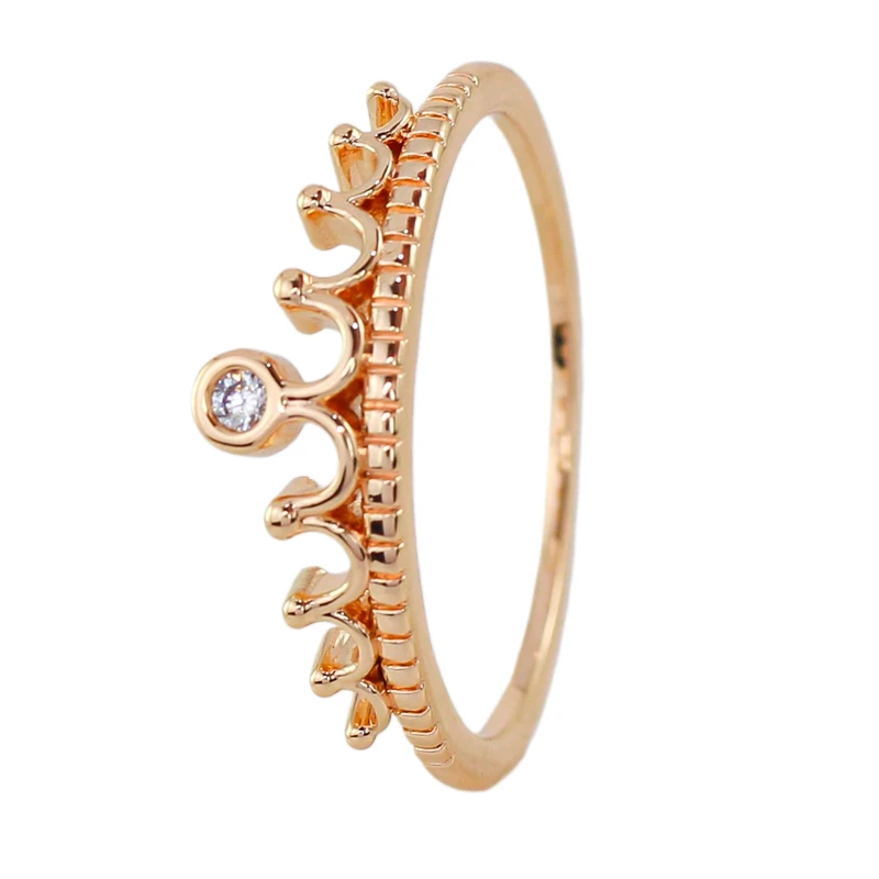 انگشتر زنانه ژوپینگ مدل تاج کد AAE712