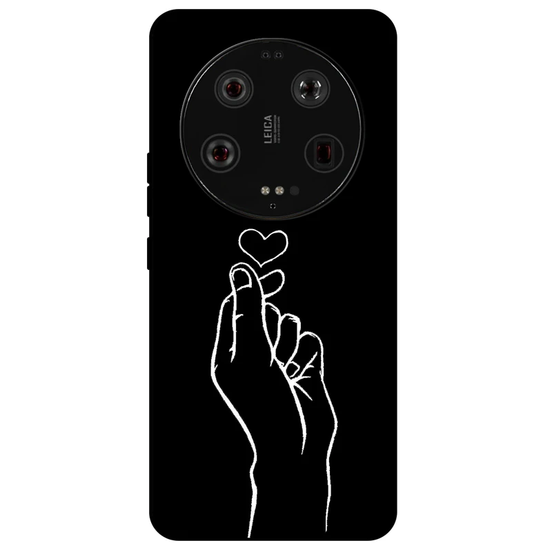 کاور مگافون طرح قلب مدل 7769 مناسب برای گوشی موبایل شیائومی 13 Ultra  