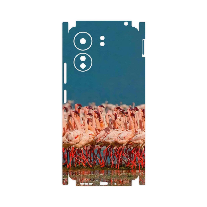 برچسب پوششی ماهوت مدل Flamingo-FullSkin مناسب برای گوشی موبایل شیائومی Redmi 13C