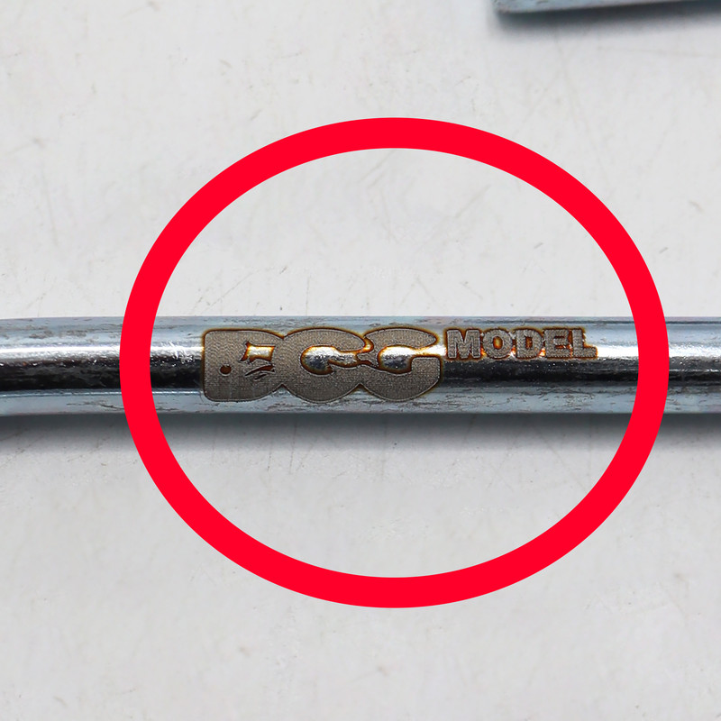 قلاب آویز مدل داگ طرح اس شکل کد YPK-ZAKHIM-7MM مجموعه 5 عددی