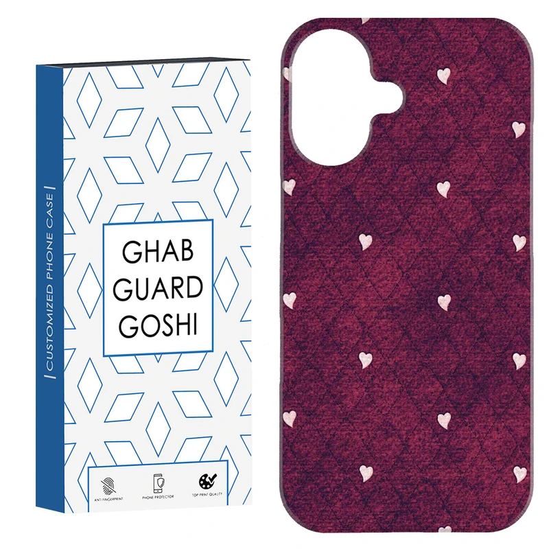 کاور قاب گارد گوشی طرح قلب کد Dimo-920 مناسب برای گوشی موبایل اپل Iphone 16     