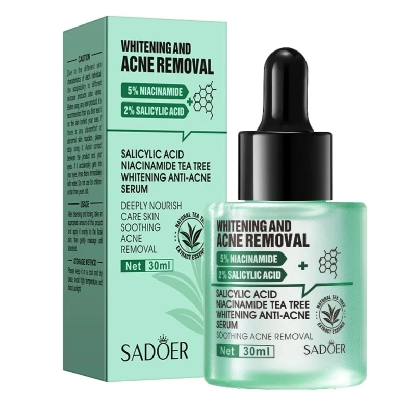 سرم ضد جوش و روشن کننده سادور مدل ANTI-ACNE مناسب برای پوست‌های آکنه‌ای حجم 30 میلی‌لیتر