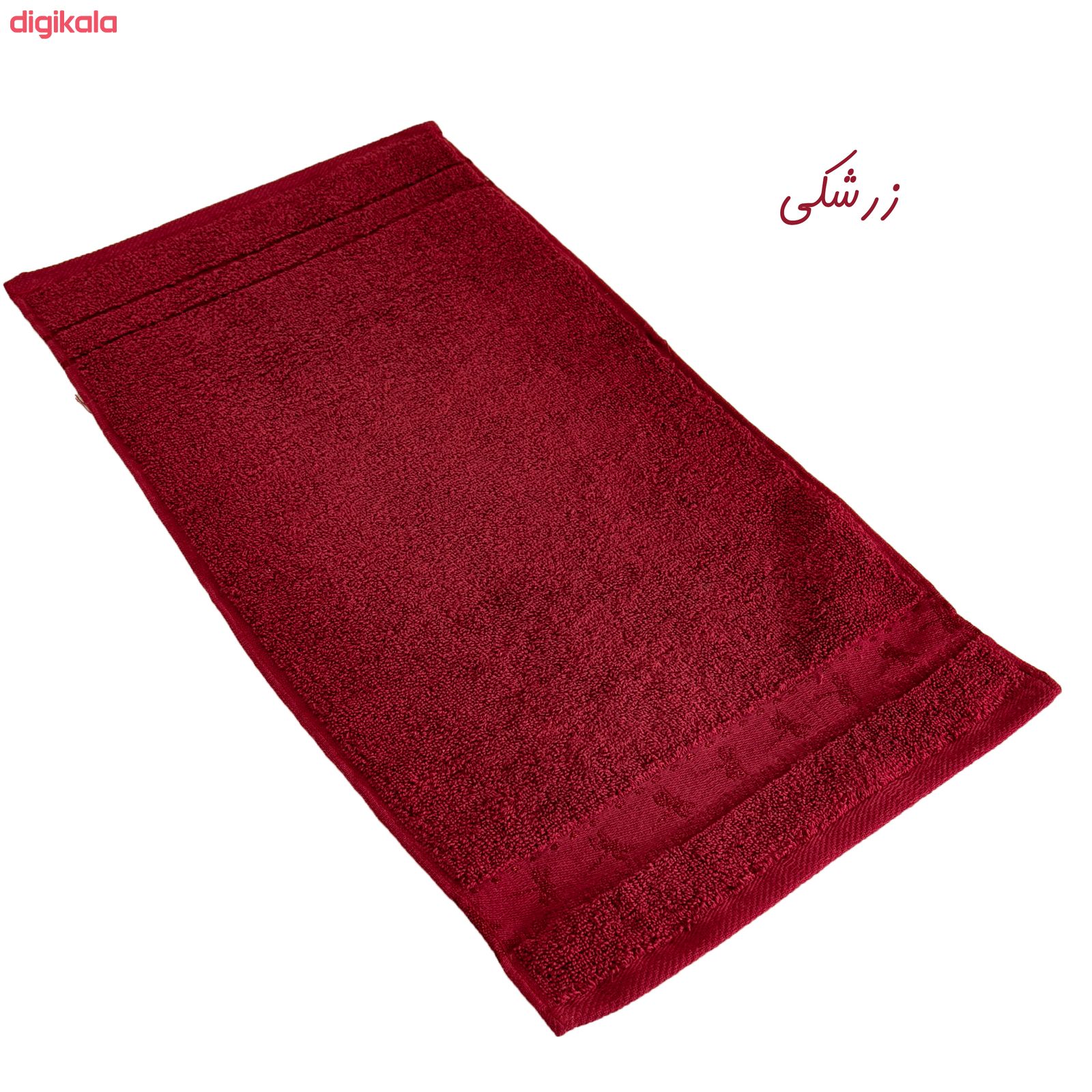 حوله دستی آذین بافت مدل تاج سایز 30x60 سانتی متر main 1 3