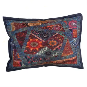 رو بالشی دو رو مخمل ترک مدل سنتی کد 5015