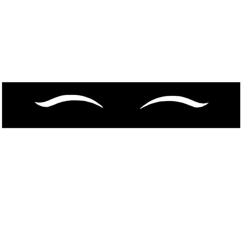 شابلون خط چشم مدل 12