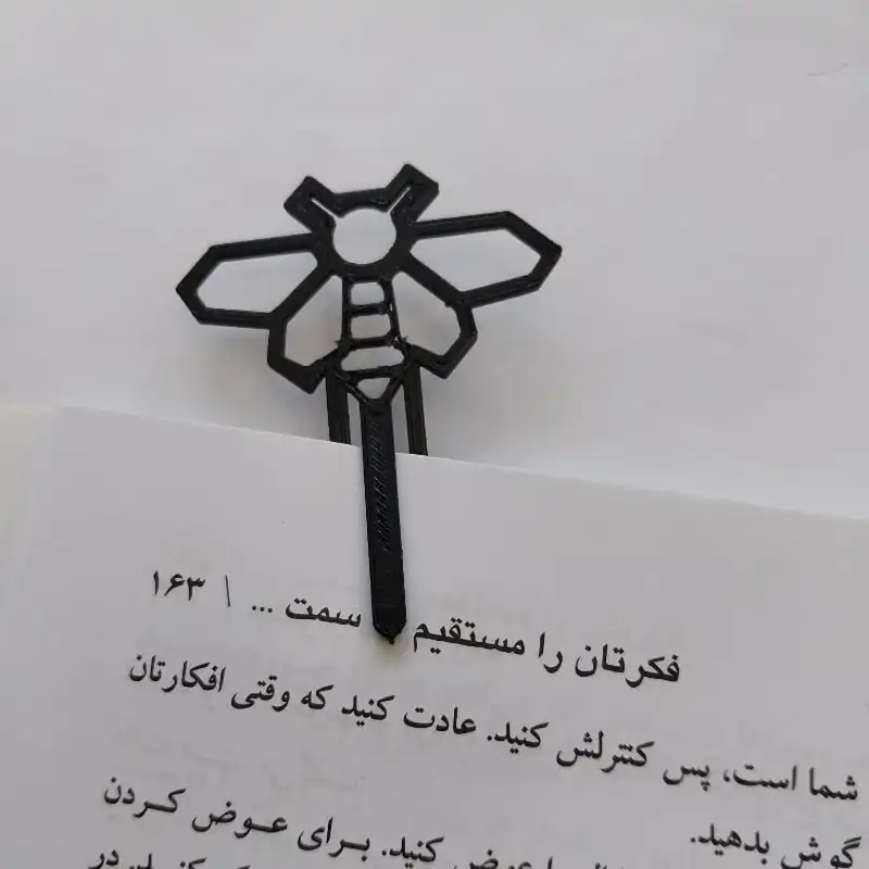 گیره نگهدارنده صفحه کتاب مدل honey بسته سه عددی