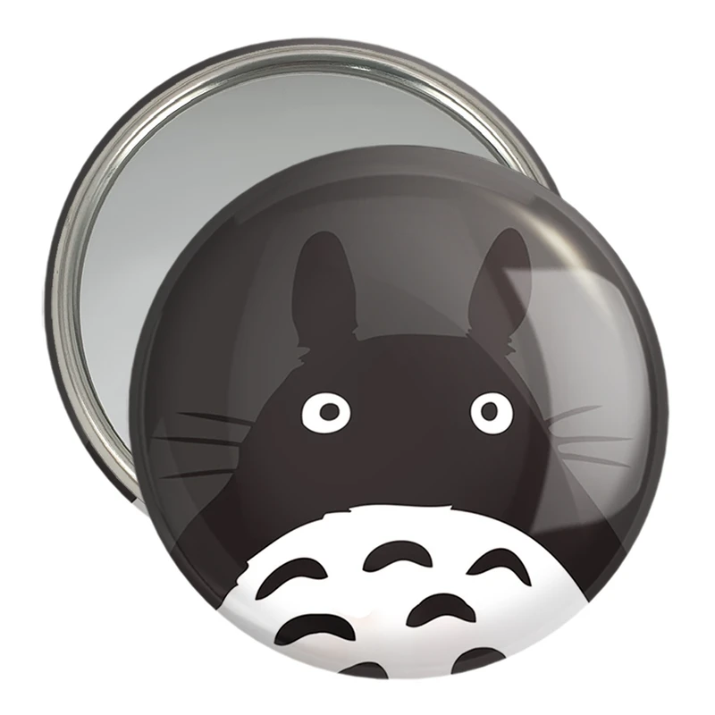 آینه جیبی خندالو مدل انیمه همسایه من توتورو My Neighbor Totoro کد 30247