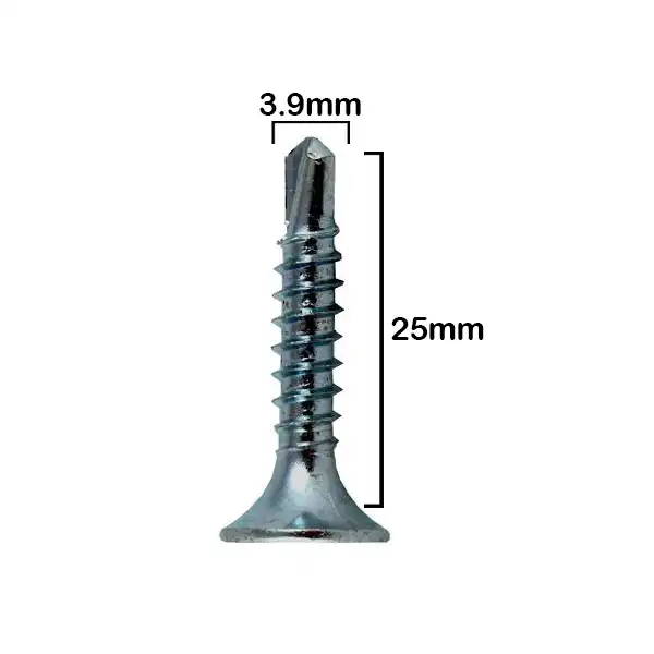 پیچ سرمته مدل iBALL 3.9x25 بسته 50 عددی