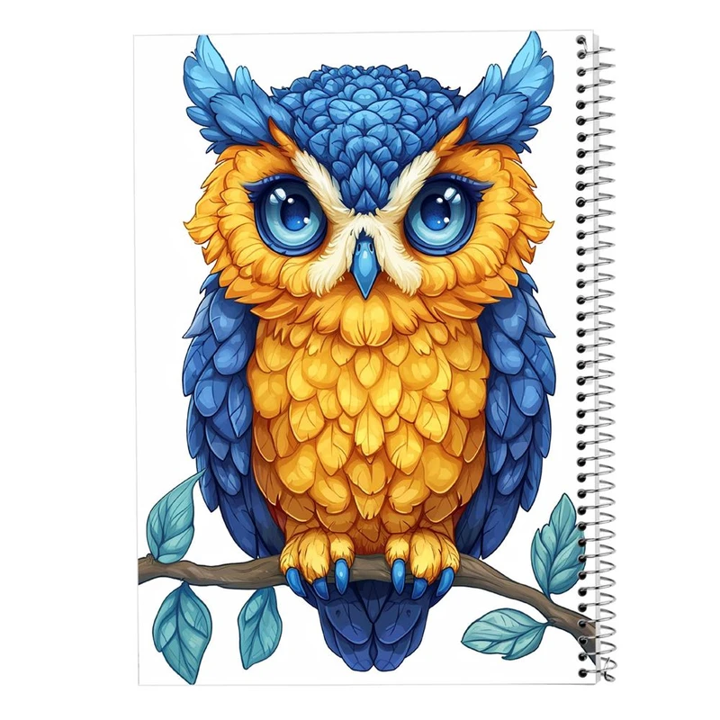 دفتر ژورنال نویسی 50 برگ مدوپد مدل نقطه ای طرح پرنده کد DF15291