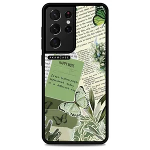AKAM AMC-WSGS21U-GREEN-2 Cover For Samsung Galaxy S21 Ultra
