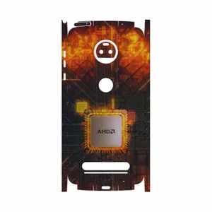 MAHOOT AMD Brand-FullSkin Cover Sticker for Motorola Moto Z2 Force
