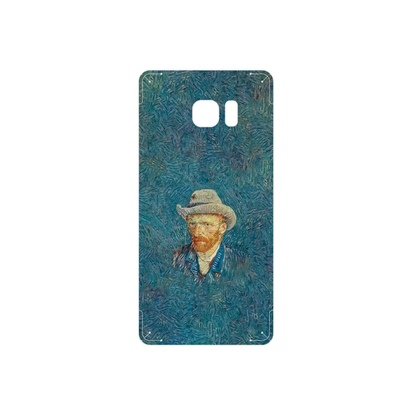 برچسب پوششی ماهوت مدل Self portrait with a gray felt hat مناسب برای گوشی موبایل سامسونگ Galaxy Note 7