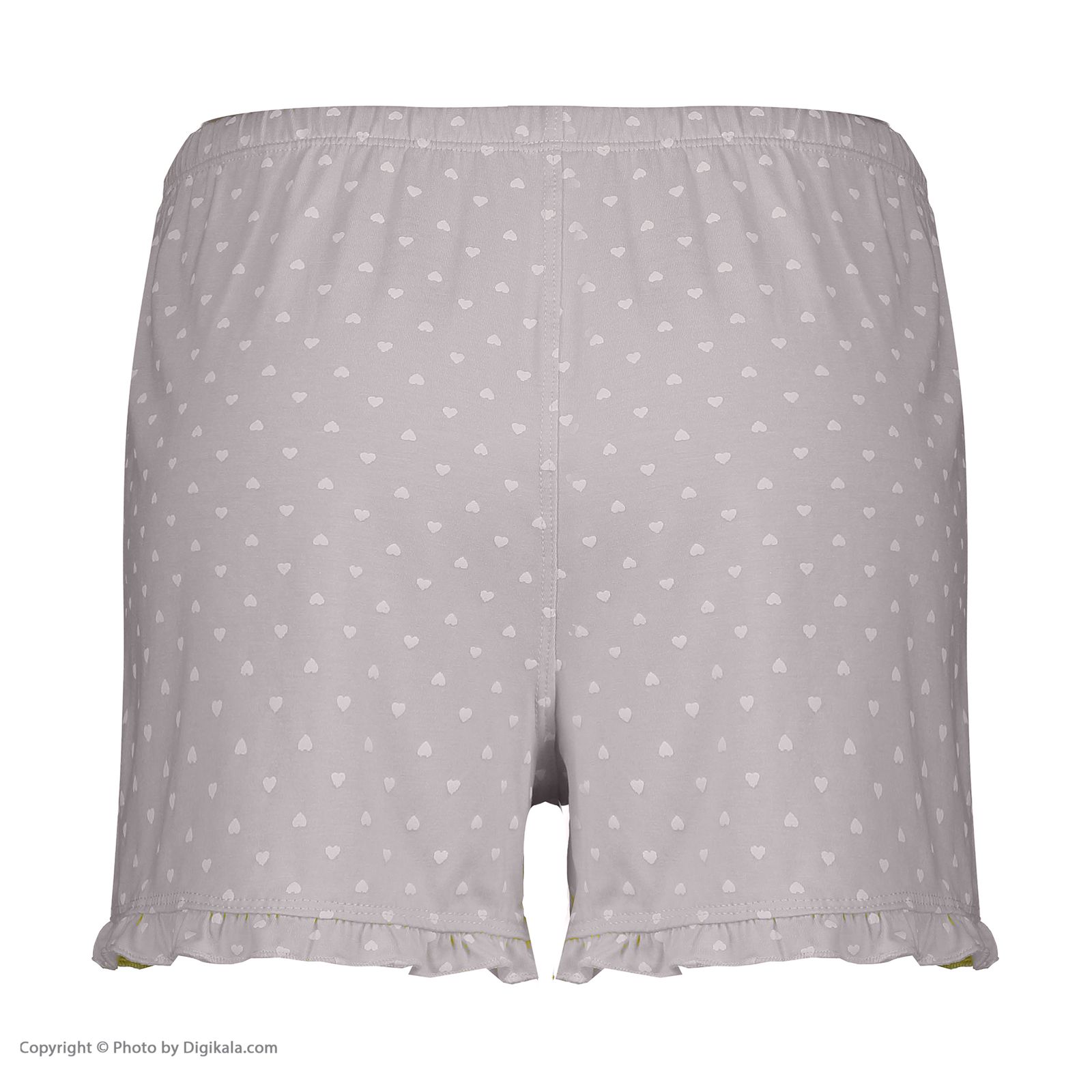 ست تی شرت آستین کوتاه و شلوارک زنانه مونسا مدل 163135694 - - 5