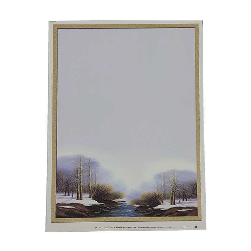 کاغذ A4 مدل ابروباد طبیعت