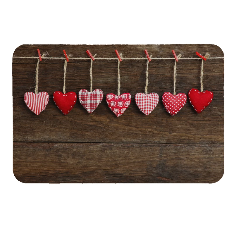 پادری طرح قلب کد 6226 سایز 60 × 40 سانتی متر