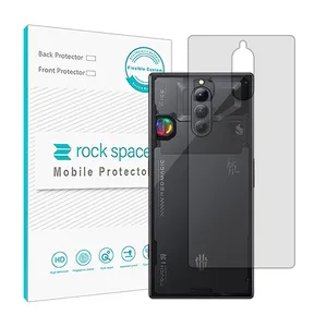  Rockspace HyGEL model Transparent phone back protector suitable for ZTE Nubia red magic 8s pro mobile phone