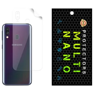 Multi Nano X-F1T Model Nano Hydrogel Clear Back Protector Suitable For Samsung Galaxy A40 Mobile Phone