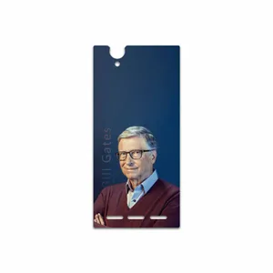 MAHOOT Bill Gates Cover Sticker for Sony Xperia T2 Ultra