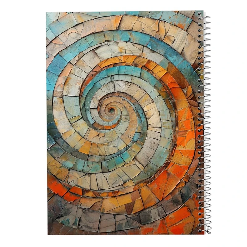 دفتر نقاشی 50 برگ مدوپد مدل اشکال فانتزی کد DF16211