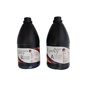 رزین اپوکسی مدل A_B کد kH_500 حجم 4500 میلی لیتر به همراه هاردنر 