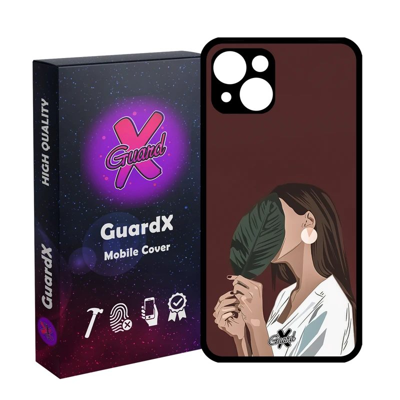 کاور گارد ایکس طرح دختر مدل Glass10476 مناسب برای گوشی موبایل اپل iPhone 13