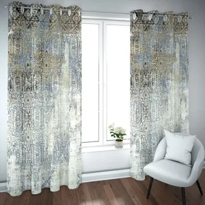 پرده مدل چاپی هازان سایز 300×150 سانتی متر 