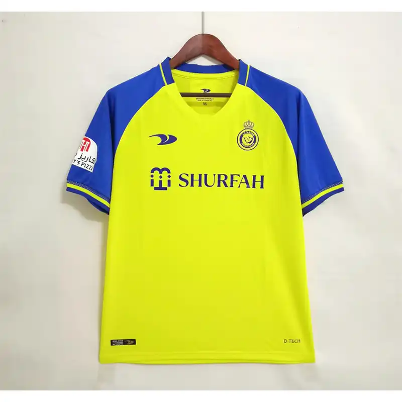 تی شرت ورزشی مردانه مدل النصر عربستان ورژن هواداری Home 2023