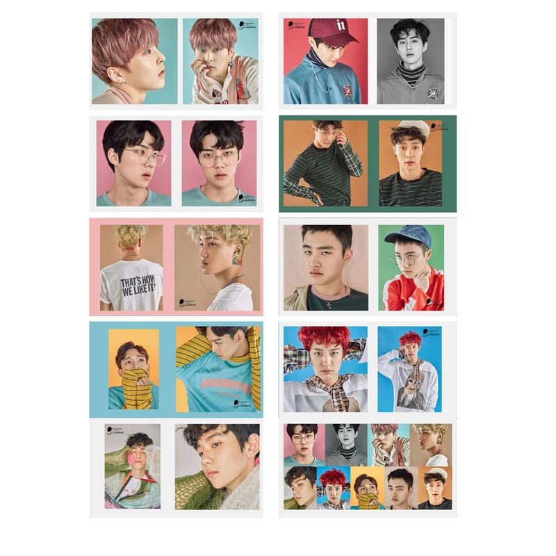  آویز تزیینی بادکنک آبی طرح اکسو lucky one مدل EXO2 مجموعه 10 عددی