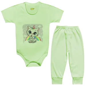 ست بادی و شلوار نوزادی کارانس مدل BSTG-3190