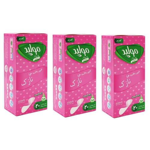 پد بهداشتی مولپد مدل 02 مجموعه 3 عددی