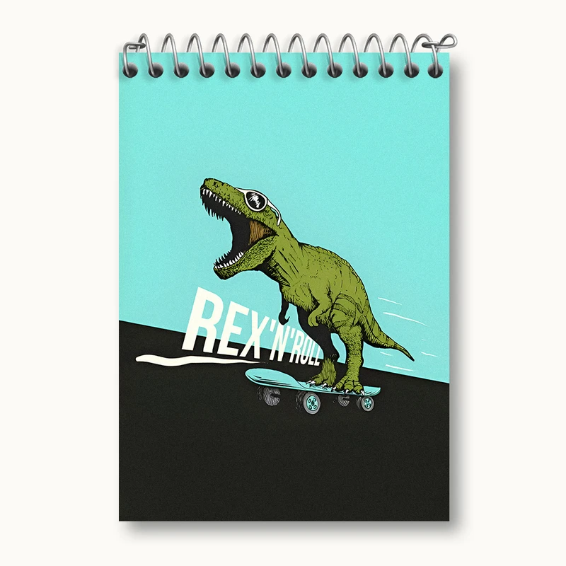 دفتر یادداشت 50 برگ خندالو طرح دایناسور کد N3523