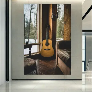 تابلو بوم طرح گیتار مدل آلاچیق کد PD2820