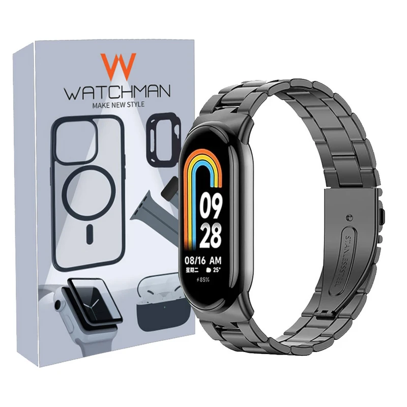 بند واچ من مدل 3bead مناسب برای مچ بند هوشمند شیائومی Mi band 10 44mm