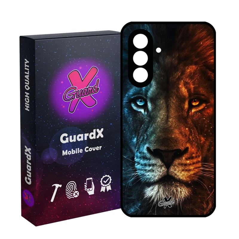 کاور گارد ایکس طرح شیر مدل 10634 مناسب برای گوشی موبایل سامسونگ Galaxy S24 FE