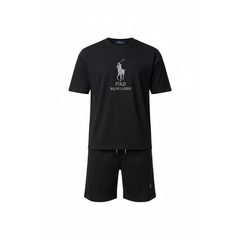 ست تی‌شرت آستین کوتاه و شلوارک راحتی مردانه مدل BHS-2025-1476