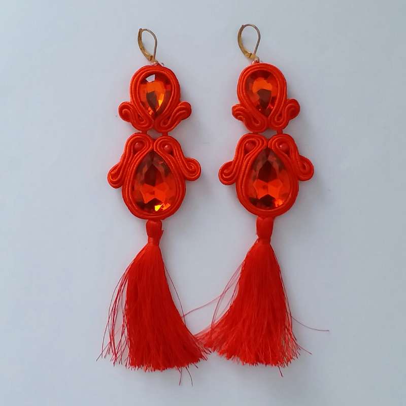 گوشواره دخترانه مدل تابستانی E1110