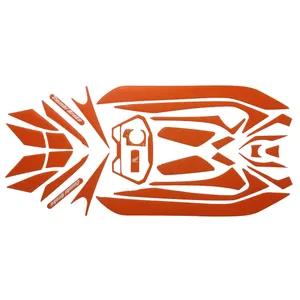 برچسب بدنه موتورسیکلت مدل ORNG3001 مناسب برای هوندا کلیک