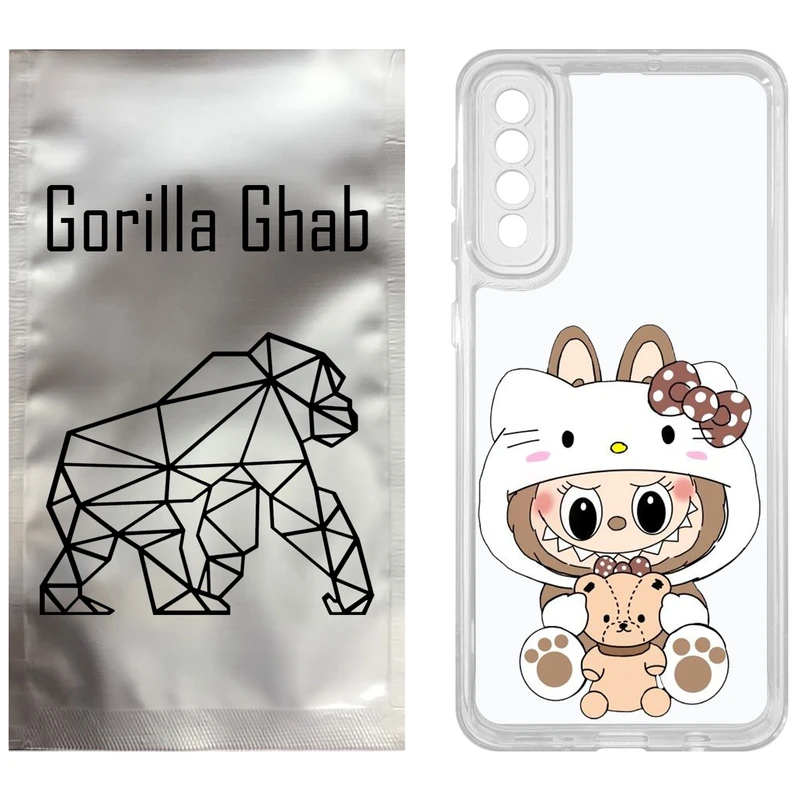 کاور گوریلا قاب مدل CLG کد 124 طرح لبوبو Labubu مناسب برای گوشی موبایل سامسونگ Galaxy A51