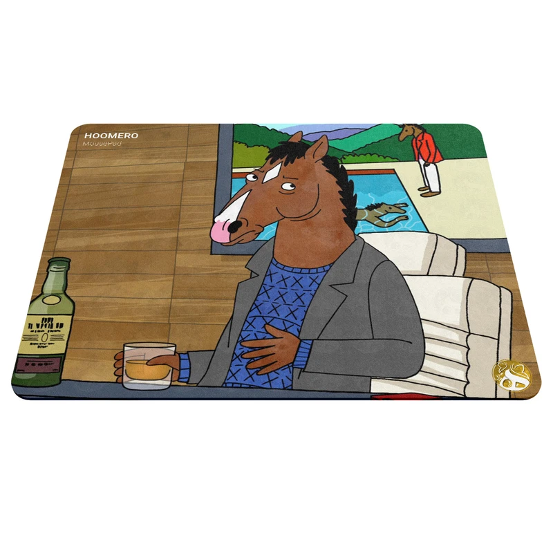 ماوس پد هومرو مدل A3188 طرح BoJack Horseman
