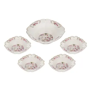 کاسه سالاد خوری مدل سلطنتی 2020 مجموعه 5 عددی