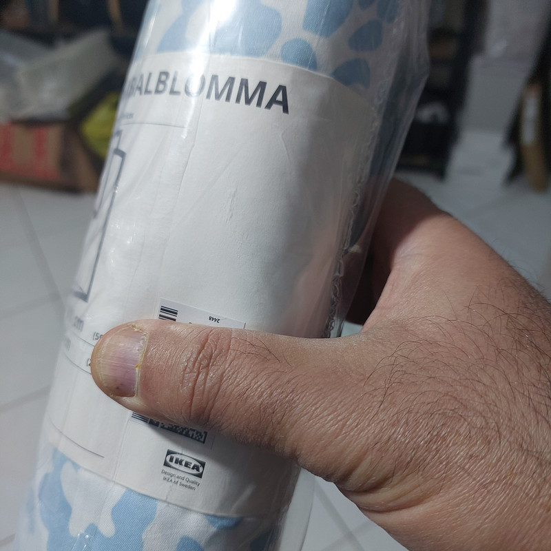 روتختی یک نفره ایکیا مدل CYMBALBLOMMA  سایز 200x150 سانتی‌متر